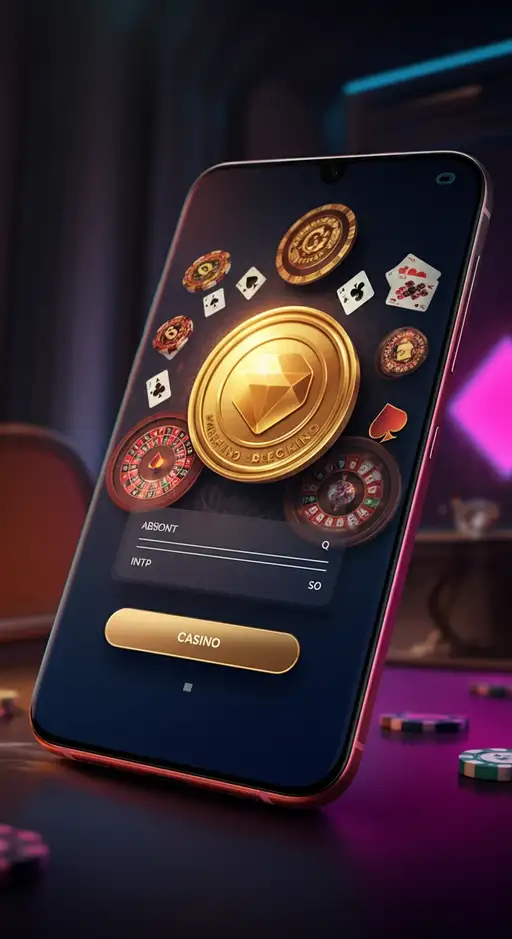 Screenshot des Casino IWild Registrierungsformulars mit Feldern für E-Mail und Passwort